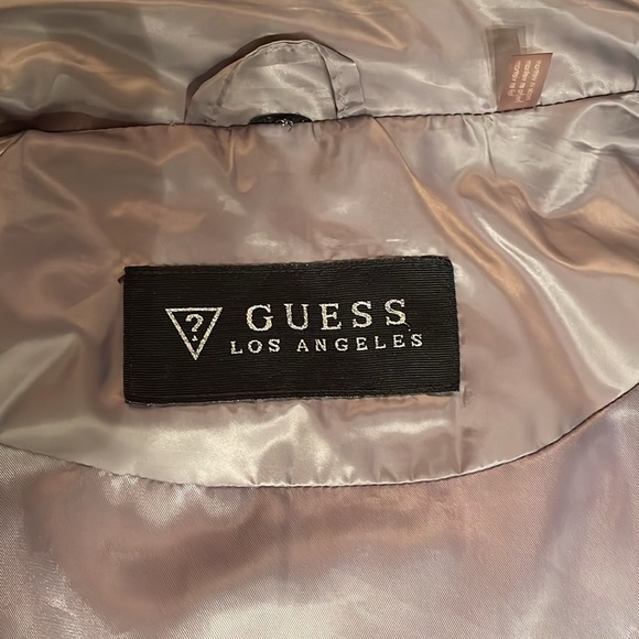Guess silver/light grey medium length parka. - Picture 10 of 10